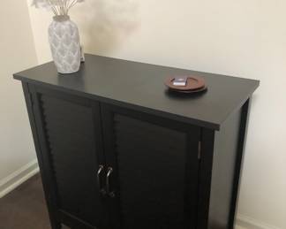SMALL BLACK CABINET