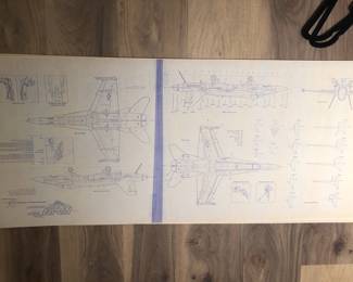 BLUE PRINT - 2 SHEETS