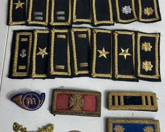 Military Felts and Patches Some Repro 