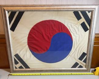Korean Flag 1953 Peace Talks 