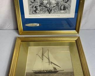 Hat Pin Memento From Ship Meteor 