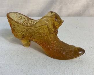 Fenton Glass Shoe 