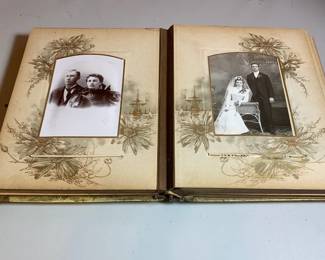 Antique Photo Album 