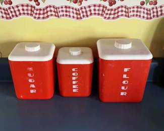 Canister Set Vintage 