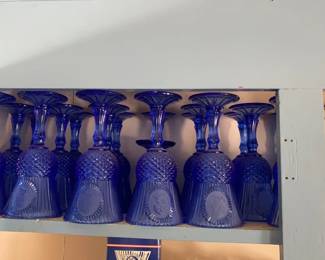 Blue Goblets 
