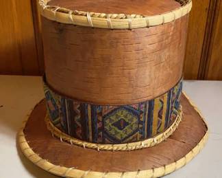 Birch Bark Hat 
