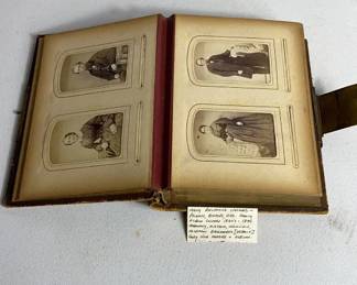 Antique Photo Album 