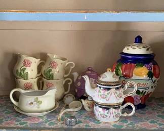 Tea Pots and Cups 