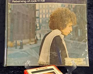 Bob Dylan At Budokan Vol. One And Two Eight Tracks And Magazine  Bonus Magnet From Hibbing, Minnesota