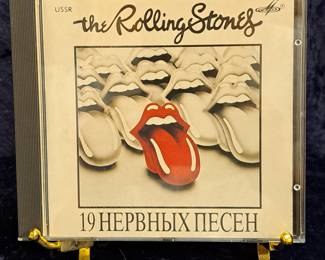 Rare Russian Rolling Stones 19 Nervous Songs 1989 CD