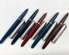 Lot of Five Vintage Parker Fountain Pens
