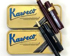 Two Kaweco Fountain Pens Tin Boxed
