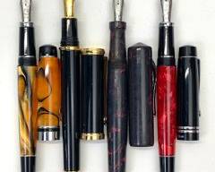 Four Assorted Fountain Pens UK, Germany, USA
