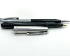 Vintage 1950s Watermans Fountain Pen and Mechanical Pencil Pair
