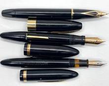 Two Sheaffer White Dot Lifetime Fountain Pens
