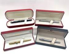 Four Assorted Sheaffer Fountain Pens with Boxes
