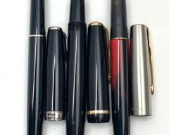 Three Parker Fountain Pens
