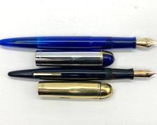 Two Excellent Eversharp Skyline Fountain Pens
