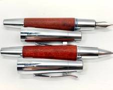 Contemporary Faber-Castell German Fountain and Ballpoint Pen Set
