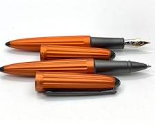 Fine Diplomat German Fountain and Ballpoint Pen Set Pair
