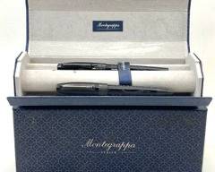 Montegrappa Italy Star of David Fountain and Ballpoint Pen Boxed Set
