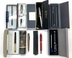 Eight Assorted Fine Ballpoint Pens
