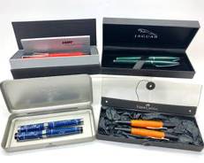 Four Sets Fountain and Ballpoint Pen Pairs w/ Boxes
