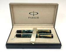 Parker Duofold Fountain and Ballpoint Pen Boxed Set
