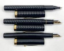 Fine New Sheaffer F Fountain Pen and Pencil Set in Box
