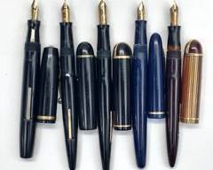 Five Vintage Eversharp Fountain Pens
