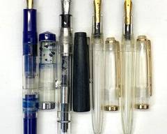 Four Piece Fountain Pen Demonstrator Lot
