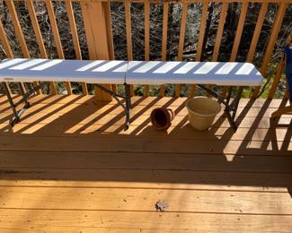 small foldable bench