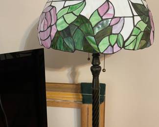 stained glass floor lamp