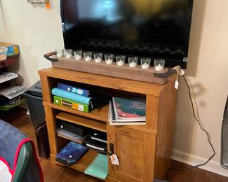 tv stand and TV