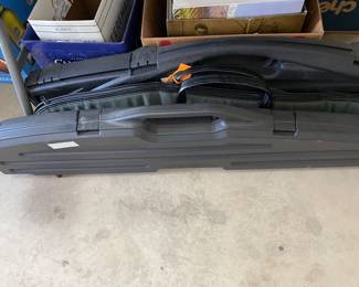 gun cases, empty