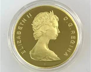 Canada 1983 St. Johns Newfoundland $100 16.965g .917 Gold
