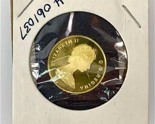 Canada 1979 International Year of The Child $100 16.965g .917 Gold
