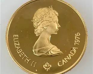 Canada 1976 Montreal Olympics $100 16.965g .917 Gold
