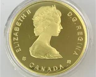 Canada 1985 National Parks $100 16.965g .917 Gold
