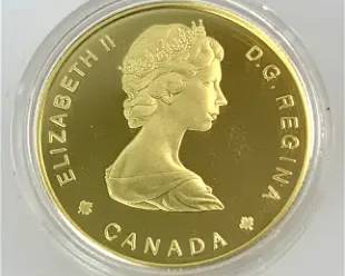 Canada 1985 National Parks $100 16.965g .917 Gold
