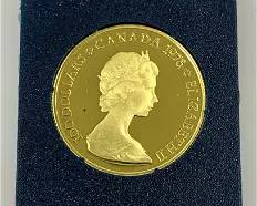 Canada 1978 National Unity $100 16.965g .917 Gold
