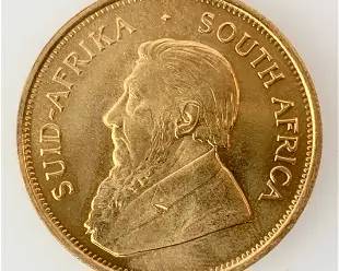 South Africa 1975 Krugerrand 1 Troy Oz Gold
