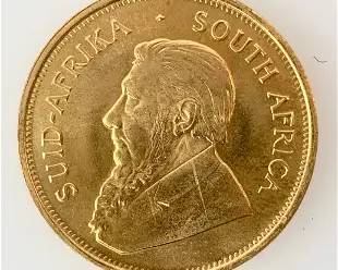South Africa 1975 Krugerrand 1 Troy Oz Gold
