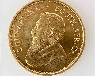 South Africa 1975 Krugerrand 1 Troy Oz Gold
