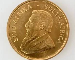 South Africa 1975 Krugerrand 1 Troy Oz Gold
