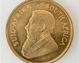 South Africa 1975 Krugerrand 1 Troy Oz Gold
1975 South Africa Krugerrand Gold Coin