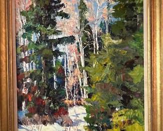 Impressionistic Landscape by Erik Wallis