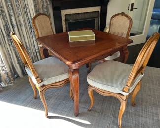 Game Table and Chairs