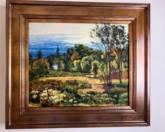 Landscape Oil, unsigned