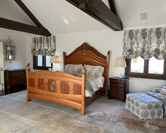 Crystal Embellished King Bedframe